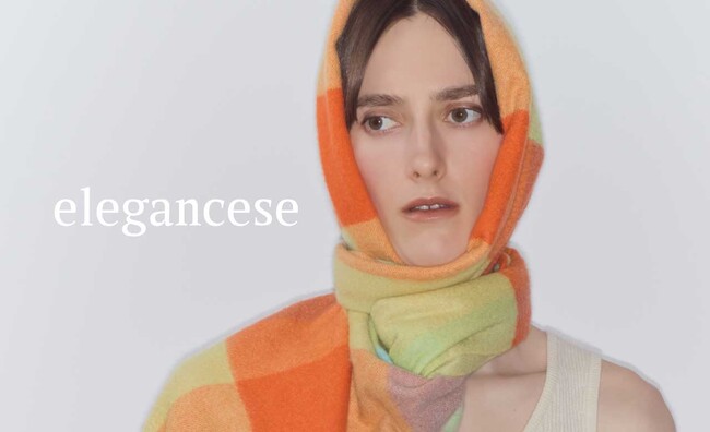カシミヤブランド『elegancese(エレガンセーゼ) 』美術家ヨゼフ・アルバースからインスピレーションを受けた25aw collectionをローンチ