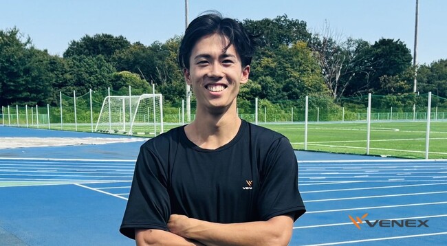 大東文化大学 陸上競技部 守祐陽選手とアンバサダー契約を締結