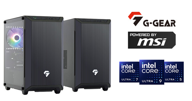 【TSUKUMO】G-GEAR、MSIパーツを中心に採用したゲーミングPC「POWERED BY MSI」のインテル搭載モデルを発売