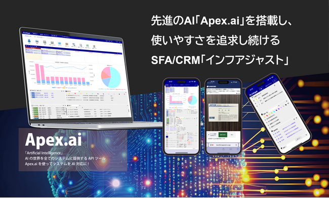 【《特典》AI利用料（従量課金）が『1年間無料』】SFA「インフアジャスト」ユーザー会イベント開催　9/29