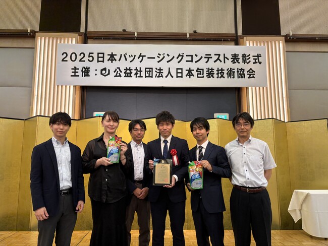 東洋インキの剥離リサイクル技術が採用されたつめかえパックが「2025日本パッケージングコンテスト」で最高賞「ジャパンスター賞」を受賞