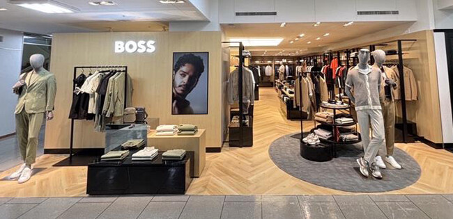 BOSS ショップ 藤崎百貨店がオープン