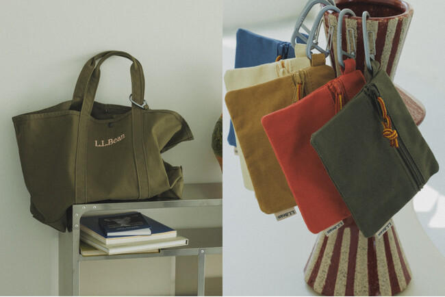 【L.L.Bean for SALON】別注グローサリー・トート&チャームポーチ新登場