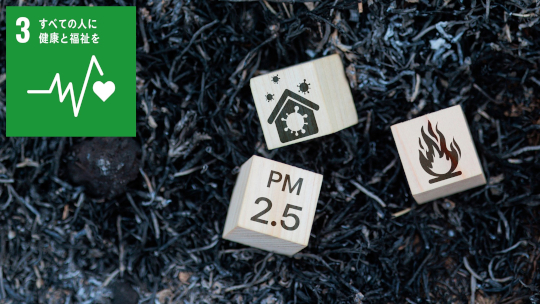 PM2.5の構成成分であるブラックカーボンが急性心筋梗塞のリスクを高める可能性