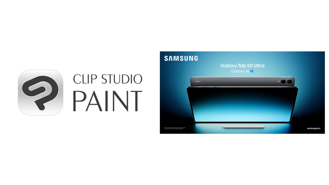 「CLIP STUDIO PAINT」がSamsungの最新タブレット「Samsung Galaxy Tab S11 Ultra / S11」にグローバルでプリインストール