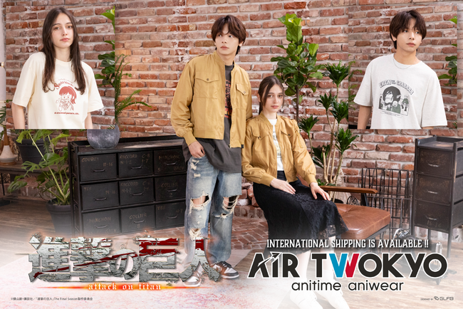 AIR TWOKYOからTVアニメ『進撃の巨人』グッズコレクションが販売決定!