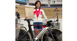 杉浦佳子が世界新記録樹立！全日本選手権トラック　パラサイクリング