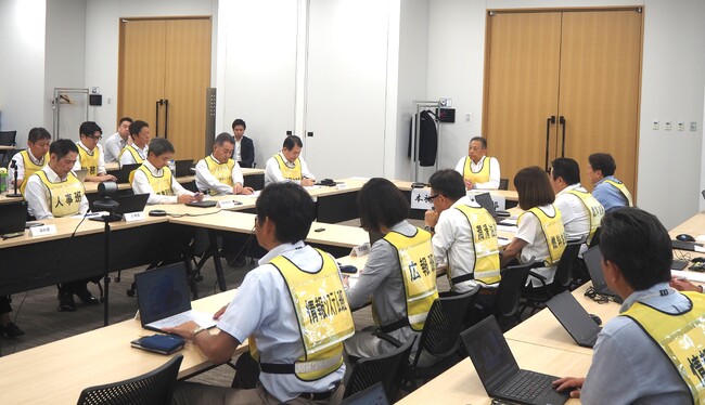 首都直下地震を想定した総合防災訓練を実施