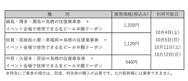 TOSU NESTIVAL 2025デジタルきっぷを販売します！