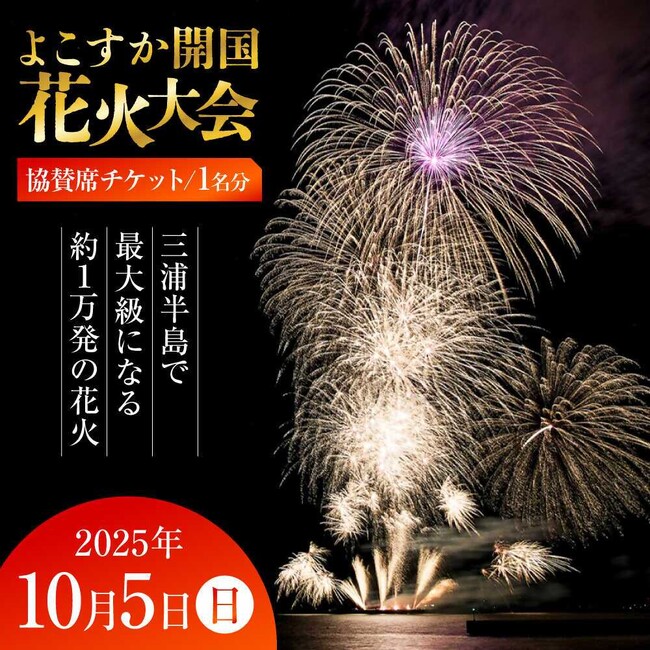 【横須賀市ふるさと納税】三浦半島最大級の約1万発が東京湾 秋の夜空を華々しく彩る!