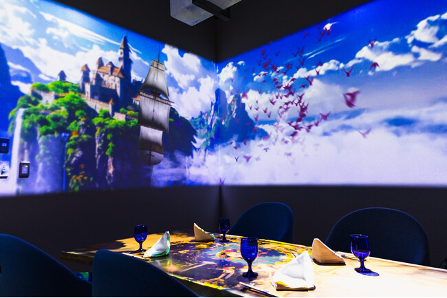料理、音楽、映像、絶景の融合が織りなす幻想の旅 IMMERSIVE DININGの第三章「FANTASIA 夢」が登場 ザ・プリンスギャラリー 東京紀尾井町
