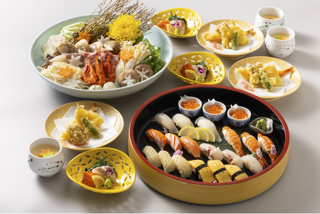 明石海峡大橋や日本庭園を望む「個室」で「飲み放題付き」【宴プラン】日本料理「有栖川」【シーサイドホテル舞子ビラ神戸】