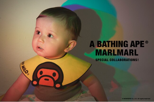 MARLMARL×A BATHING APE(R)による、ベビー＆キッズコラボコレクションが発売！