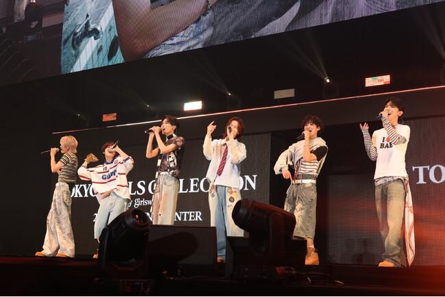 【レポート】がんばりすぎない、ぬくぬく系メンズグループ『ONSENSE（オンセンス）』が、『マイナビ TGC 2025 A/W』でデビューシングル「YUAKE」をマイペースに初パフォーマンス！