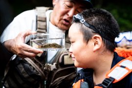 「ジオキャンプin上野村」を開催