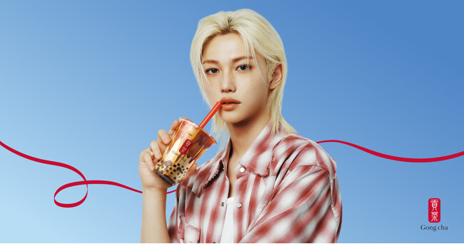 Stray Kids Felixがグローバルアンバサダーに就任　国内ゴンチャ全店にて9月11日(木)より特別企画が始動！