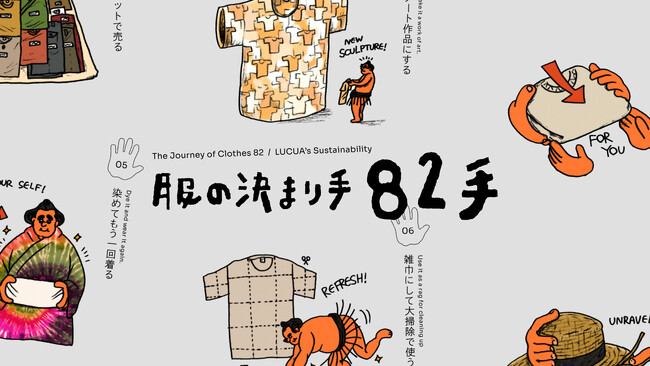 お相撲さんが案内する“服の行き先”とは?衣料品廃棄にユーモアと選択肢を提案