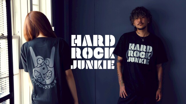 世の中にはまだまだロックが足りない！ ロックがコンセプトのTシャツブランド『HARD ROCK JUNKIE』がショップオープン！ 初代イメージモデルにタレントあべみほを起用