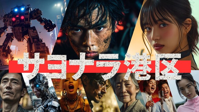 動画生成AIの「可能性と限界」に挑戦！！生成AIを駆使した“港区SFコメディ”「サヨナラ港区」9月23日(火) 18時よりDMMショートにて全話独占配信スタート！