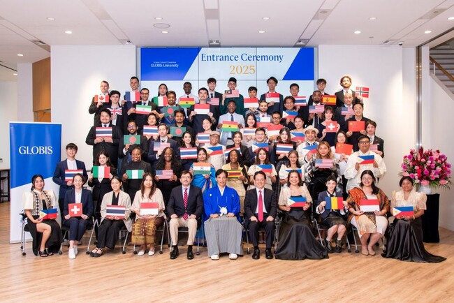 グロービス経営大学院、英語MBAプログラム、過去最多となる39カ国、141名が入学！2025年度入学式を東京校で挙行