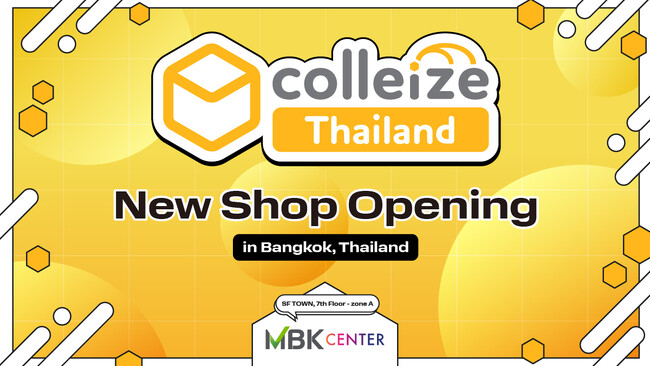 タイ・バンコクに新店舗「colleize Thailand」をオープン！