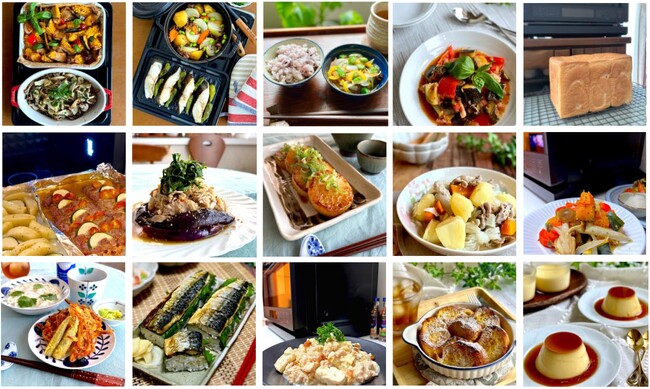 料理SNS「スナップディッシュ」× ニトリ「Wできたてシェフレンジ」「冷食シェフレンジ」時短・節約・献立の悩みを解決するアイデアレシピを公開