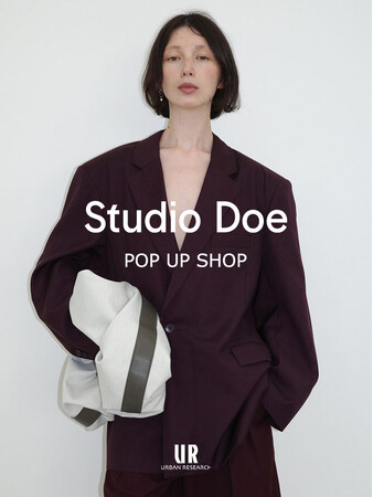 台湾の注目ブランド「Studio Doe」POP UP開催