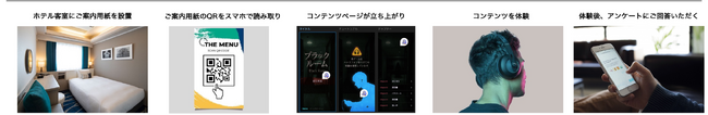 ホテルの一室が「あなただけの物語」の舞台に