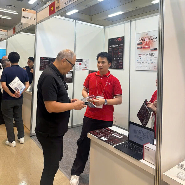 Viettel Cyber Security、日本の「国際フロンティア産業メッセ」に初出展
