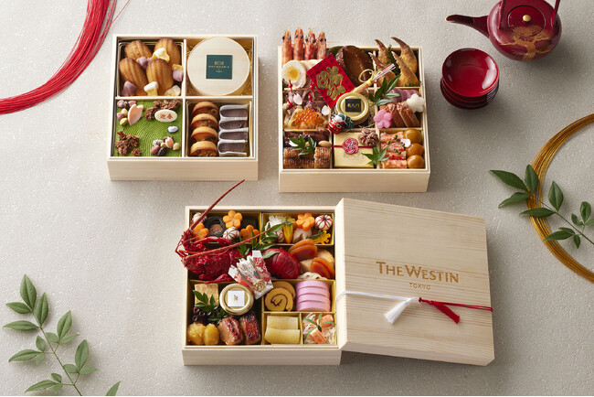 【ウェスティンホテル東京】2026年新春に向けた特製三段重おせちを予約販売