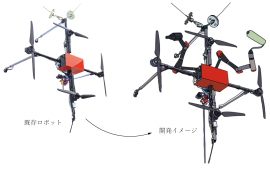 ロボットアーム搭載のイメージイラスト