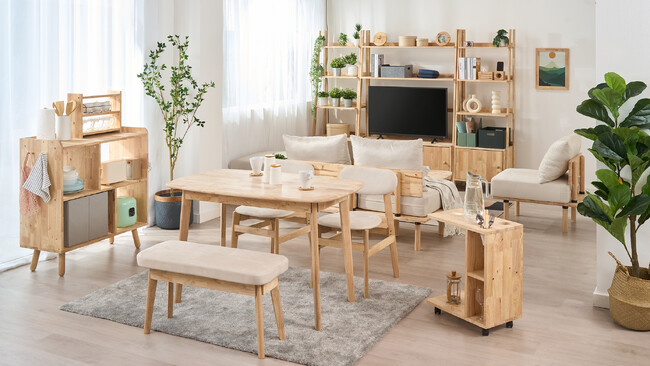 【ニトリ】天然木の美しさと優しい温もり家具新シリーズ『NATURAL SIGNATURE(R)』