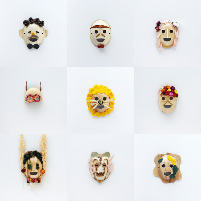創造力を解き放つ、地球にやさしい自然素材のお面『WILDMASK（ワイルドマスク）』新発売！2025年9月16日（火）～9月22日（月）大阪万博・大阪ヘルスケアパビリオンにて出展予定！