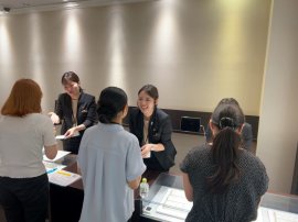 マナー講座の様子