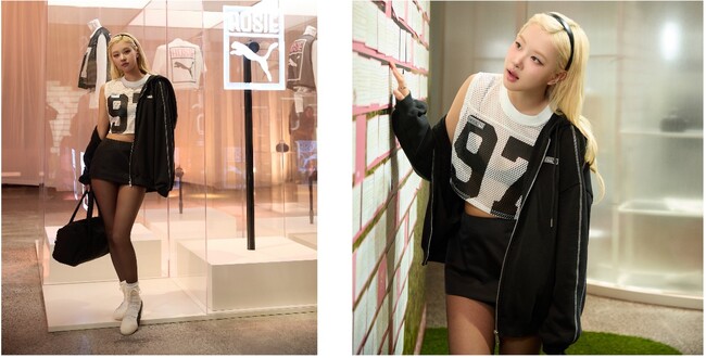 プーマが「PUMA x ROSE(ロゼ)」コレクションの世界観を体感できるポップアップイベントを上海で開催　インタラクティブな展示と特別演出で彩られた空間にROSEが登場