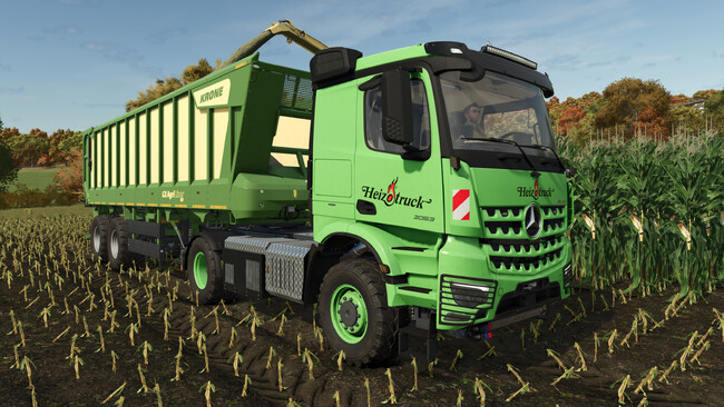 『ファーミングシミュレーター 25』コンテンツ拡張パック「Mercedes-Benz Trucks Pack」を配信！