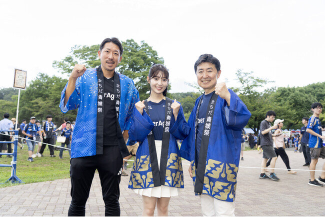 【ＦＣ町田ゼルビア】夏だ！祭りだ！まちだ青城祭。元乃木坂46阪口珠美さん来城！特別ミニインタビュー