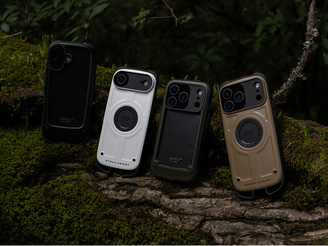 ROOT CO.から「iPhone17シリーズ」「iPhoneAir」対応モデルがラインナップ。アウトドア仕様の多機能性とデザイン、米国MIL規格準拠の耐衝撃設計でタフなプロテクションを実現します。