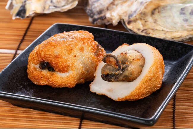 【磯揚げまる天】国産牡蠣を使用した“まる天本店限定商品”「かき天」が登場！2025年9月13日(土)より期間限定発売