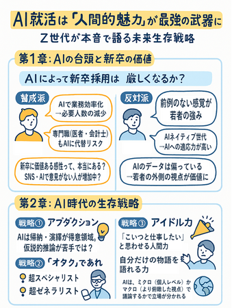 AIの台頭で、新卒の就活は、難しくなるのか