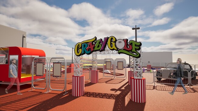 仲間と盛り上がる新体験エンタメ！欧米で人気の新感覚パターゴルフエンターテイメント「CRAZY GOLF」グランドオープンスキル不要の最新ゲームが横浜ワールドポーターズ屋上で楽しめる！