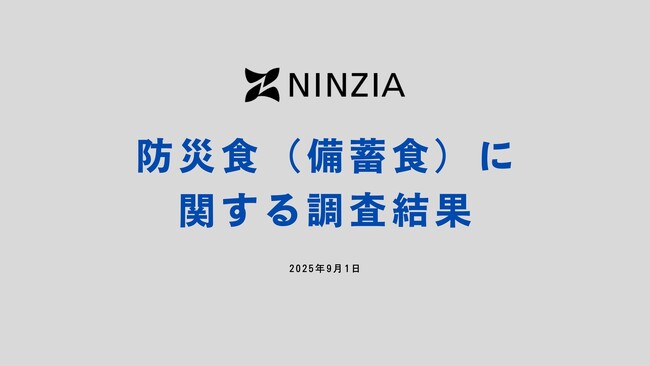 9月1日「防災の日」、防災食に関する意識調査を実施。「美味しくない」「賞味期限管理が大変」が2大課題。