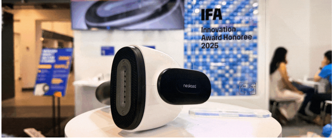 【NEAKASA】片手式吸着衣類スチーマー「Neakasa Magic 1」、IFA 2025 イノベーションアワード 家電部門最優秀賞を受賞
