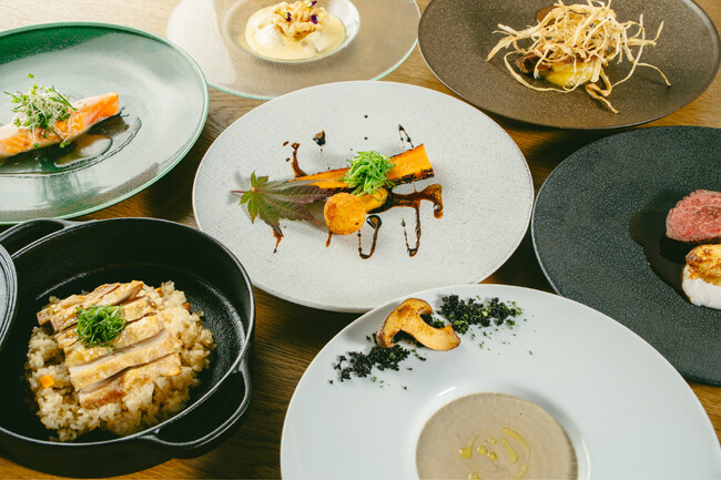 【祭畤温泉かみくら】2025年9月より秋の新メニューを提供開始 ～門崎丑や八幡平サーモンなど、岩手の恵みをジャパニーズフレンチで～