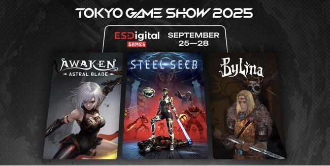 ESDigital Games、東京ゲームショウ2025での注目タイトルを発表