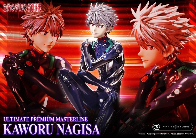 『ヱヴァンゲリヲン新劇場版』より、「渚カヲル」の1/4スケールスタチューが登場