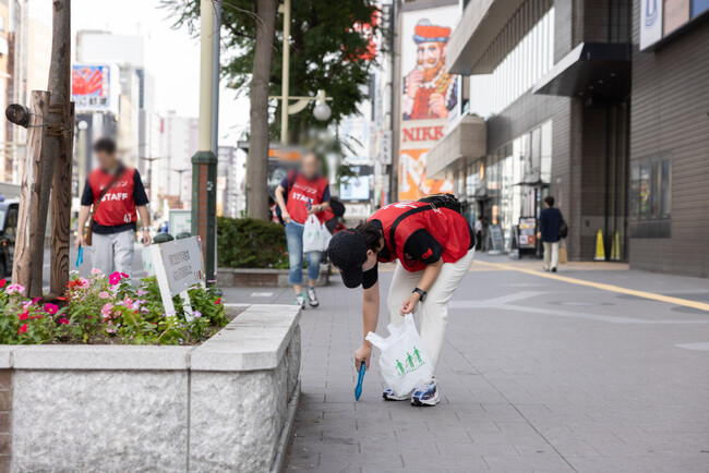【イベント報告】札幌市中心部で開催された「ひろえば街が好きになる運動」に参加
