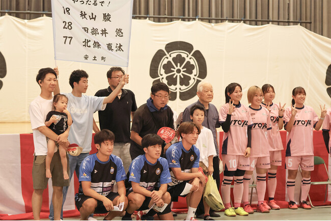 あづフェス2025にレイラック滋賀FCが参加しました！