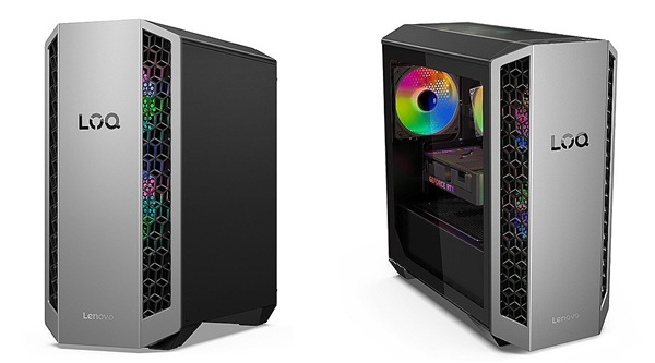 レノボ、LOQシリーズ初のタワー型「Lenovo LOQ Tower 26ADR10」と4K OLEDモニター「Lenovo Legion Pro 27UD-10」を発表