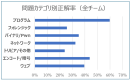 問題カテゴリ別正解率 問題カテゴリ別正解率